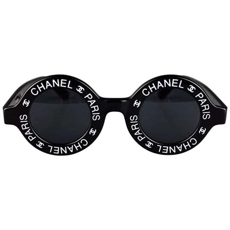 chanel paris circle sunglasses|More.